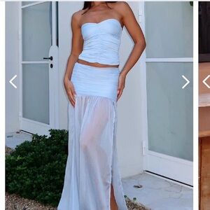 White fox boutique set